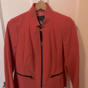Chic Nina McLemore Equestrian Zip Jacket size 6